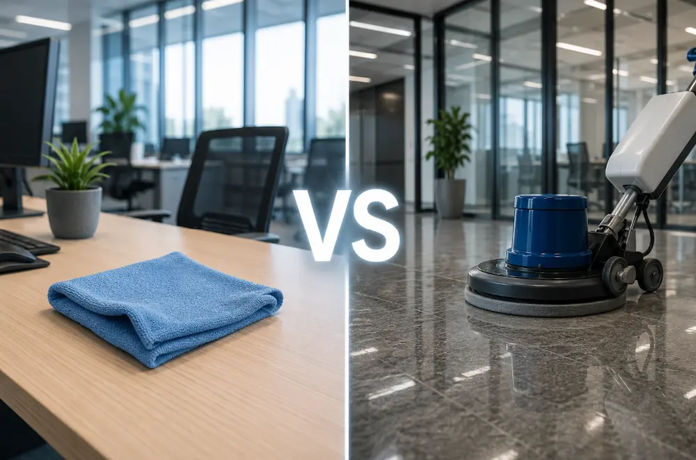 Unterhaltsreinigung vs Sonderreinigung – was ist der Unterschied?